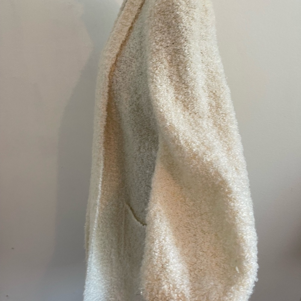 Vintage Adele  Joyce Cream Shaggy Cardigan - Picture 10 of 13